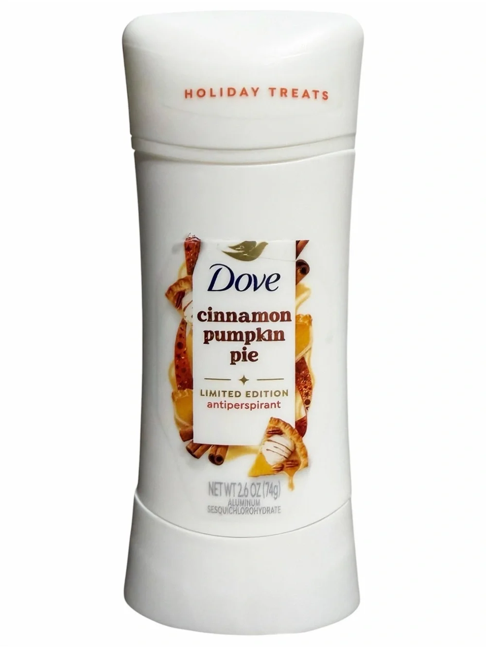 Dove CINNAMON PUMPKIN PIE Antiperspirant Deodorant 2.6 oz Limited Edition ~ NEW